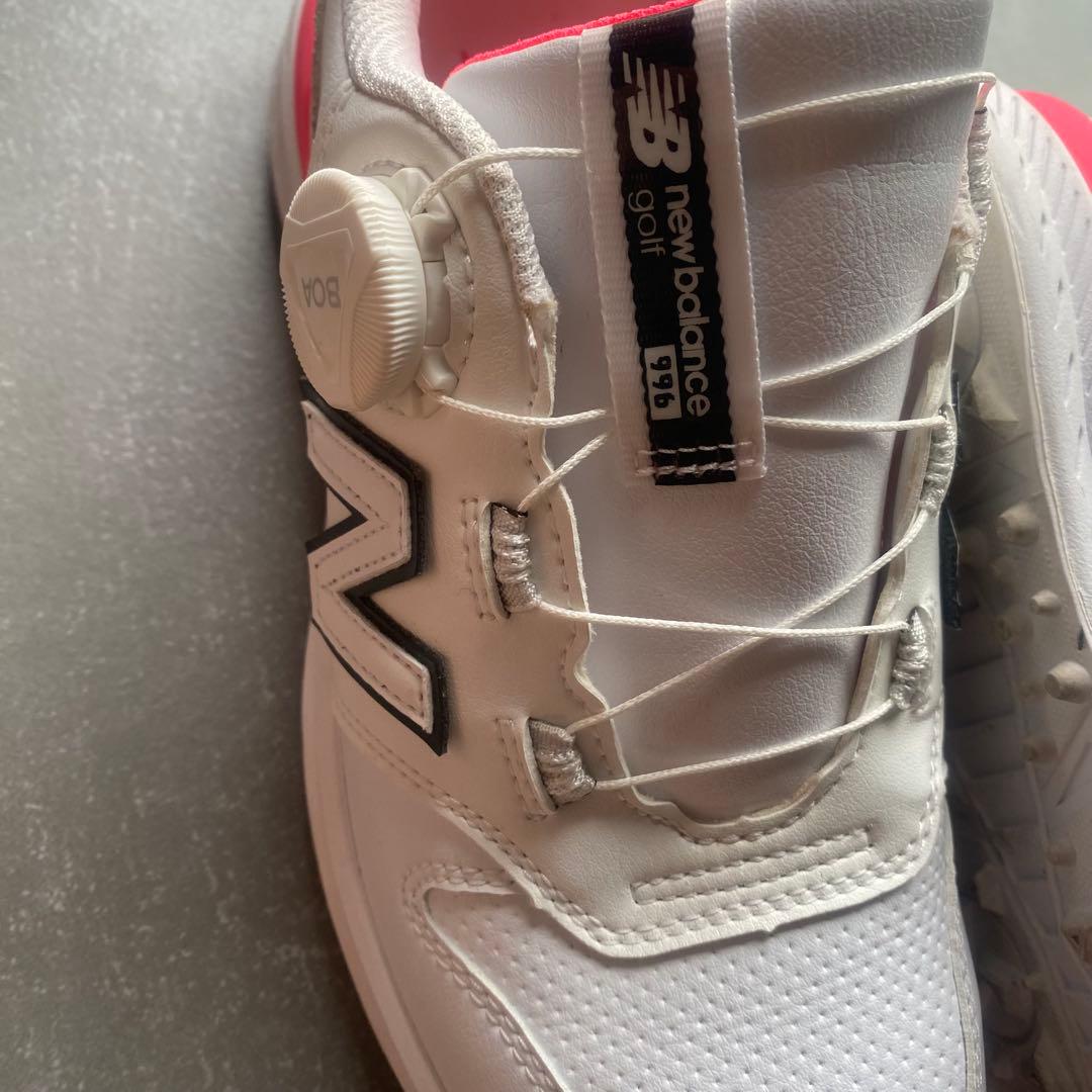 美品 New Balance ゴルフシューズ