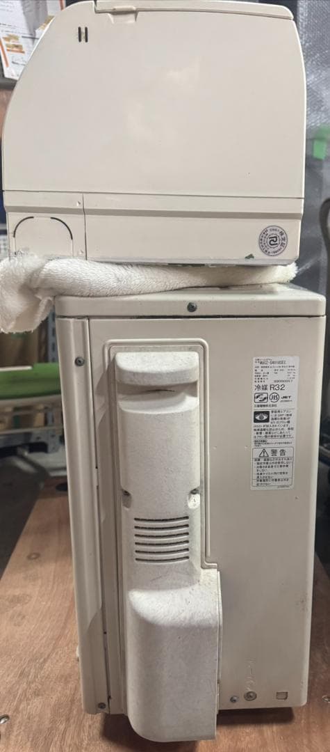 三菱 ルームエアコン MSZ-GV4018S-W 2018年製 主に14畳