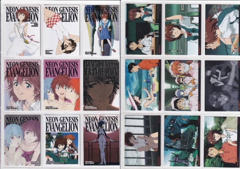 エヴァンゲリオン　カードダスマスターズ 　参集　フルコンプ　専用バインダー付