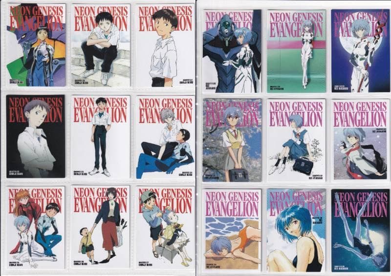 エヴァンゲリオン　カードダスマスターズ 　参集　フルコンプ　専用バインダー付