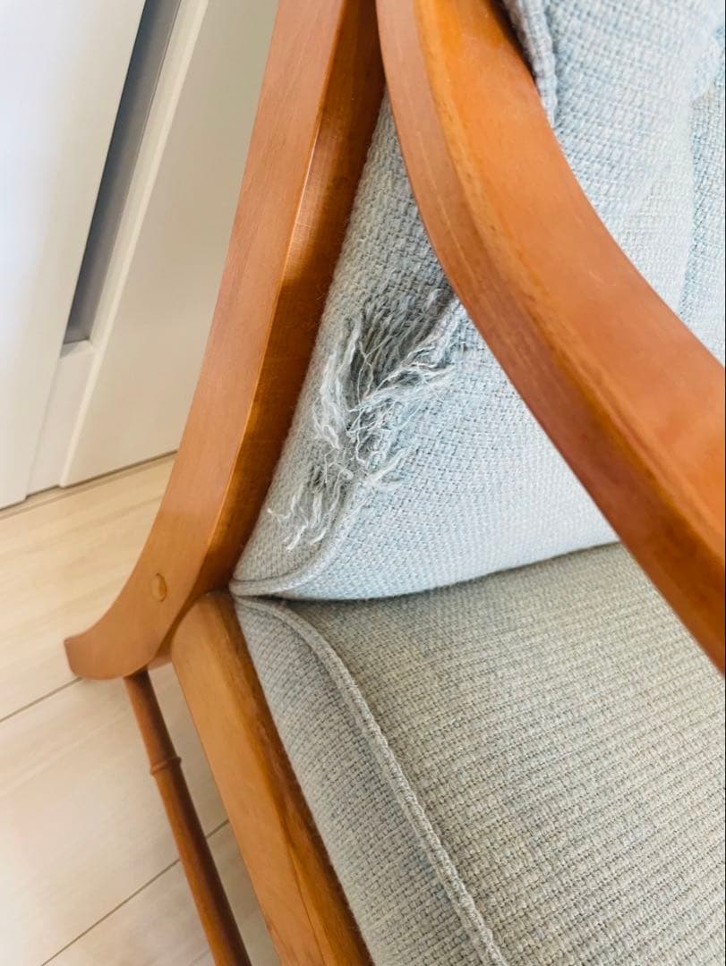 送料込み カリモク コロニアル ダイニングチェア ヴィンテージ品