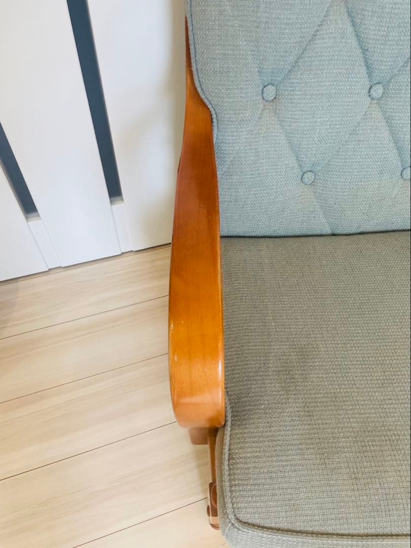 送料込み カリモク コロニアル ダイニングチェア ヴィンテージ品