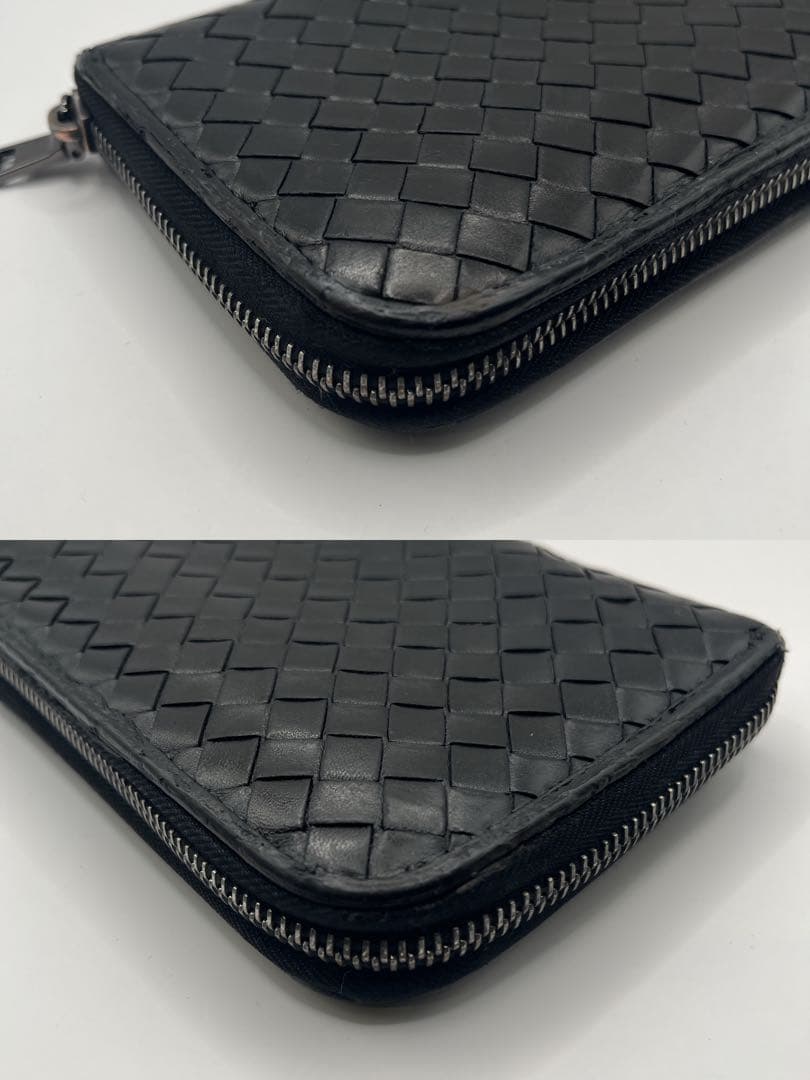 正規品美品✨ ボッテガヴェネタ イントレ ラウンドファスナー ジップ 7121