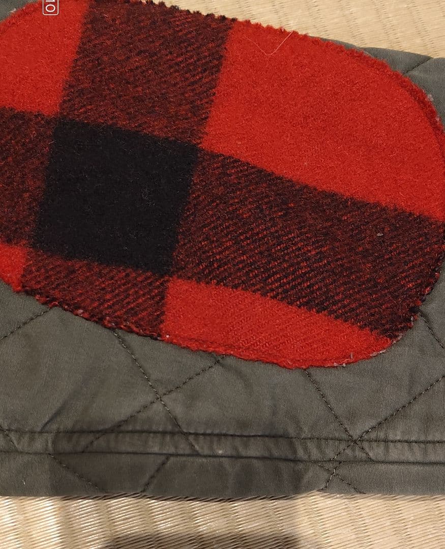 FILSON キルティングジャケット 38 ワッペン　エルボーパッチ