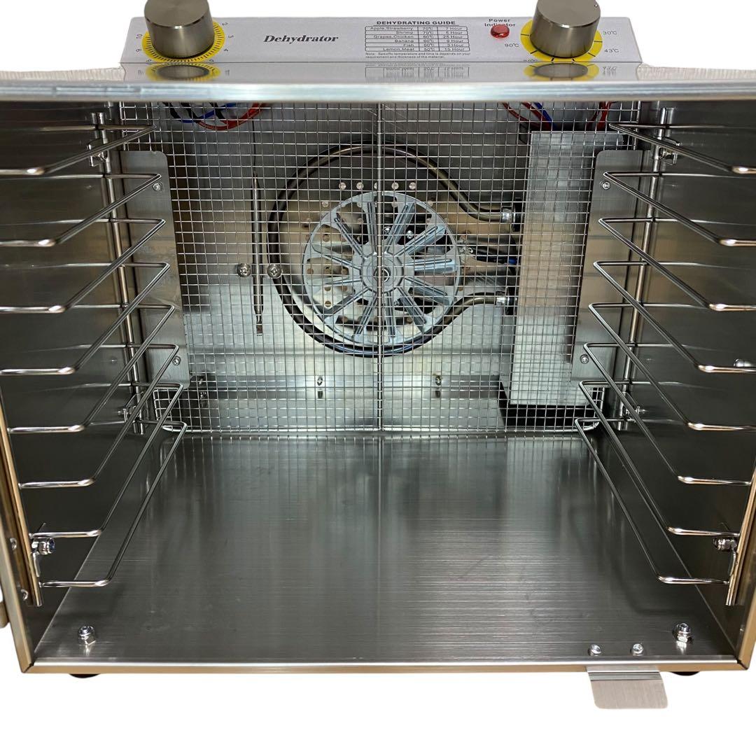 ≪レシピ付属≫YiMiDOフードドライヤー(食品乾燥機) 家庭用 6層