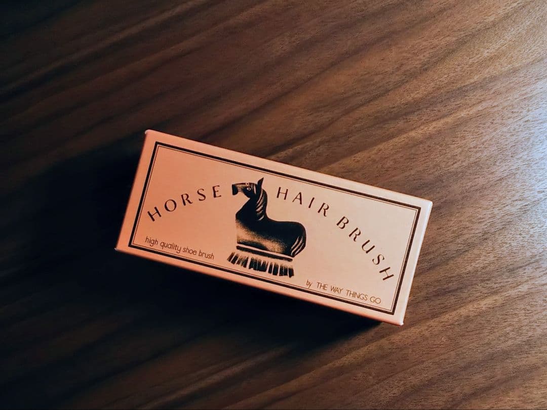 TWTG 靴ブラシ 馬毛