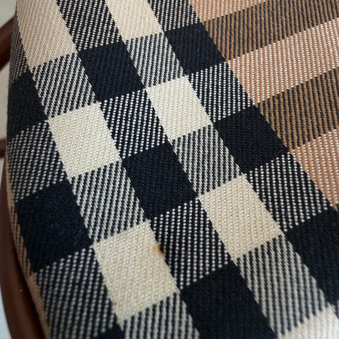 バーバリーズ　ミニボストンバッグ　2way ノバチェック　シャドーホース