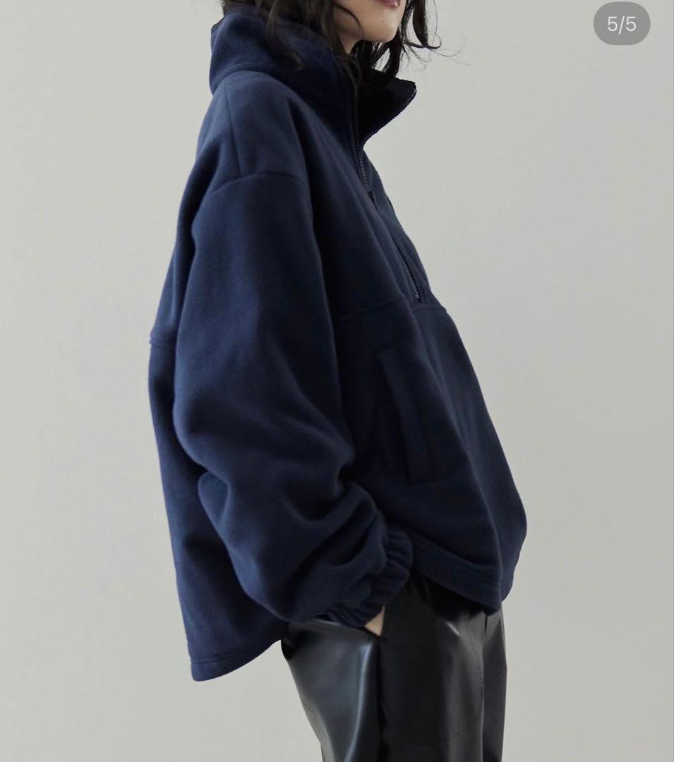 トップス MEER. FLEECE ZIP PULLOVER