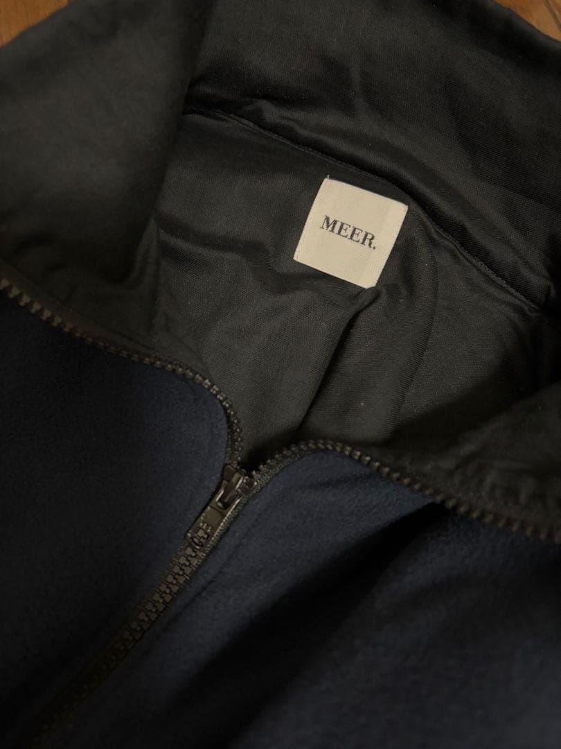 トップス MEER. FLEECE ZIP PULLOVER