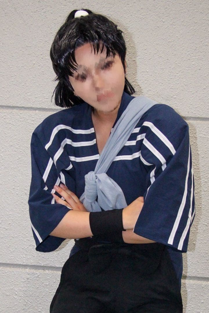 (13日まで取り置き)【私服・忍服・セット済ウィッグ】忍たま 若王寺 コスプレ