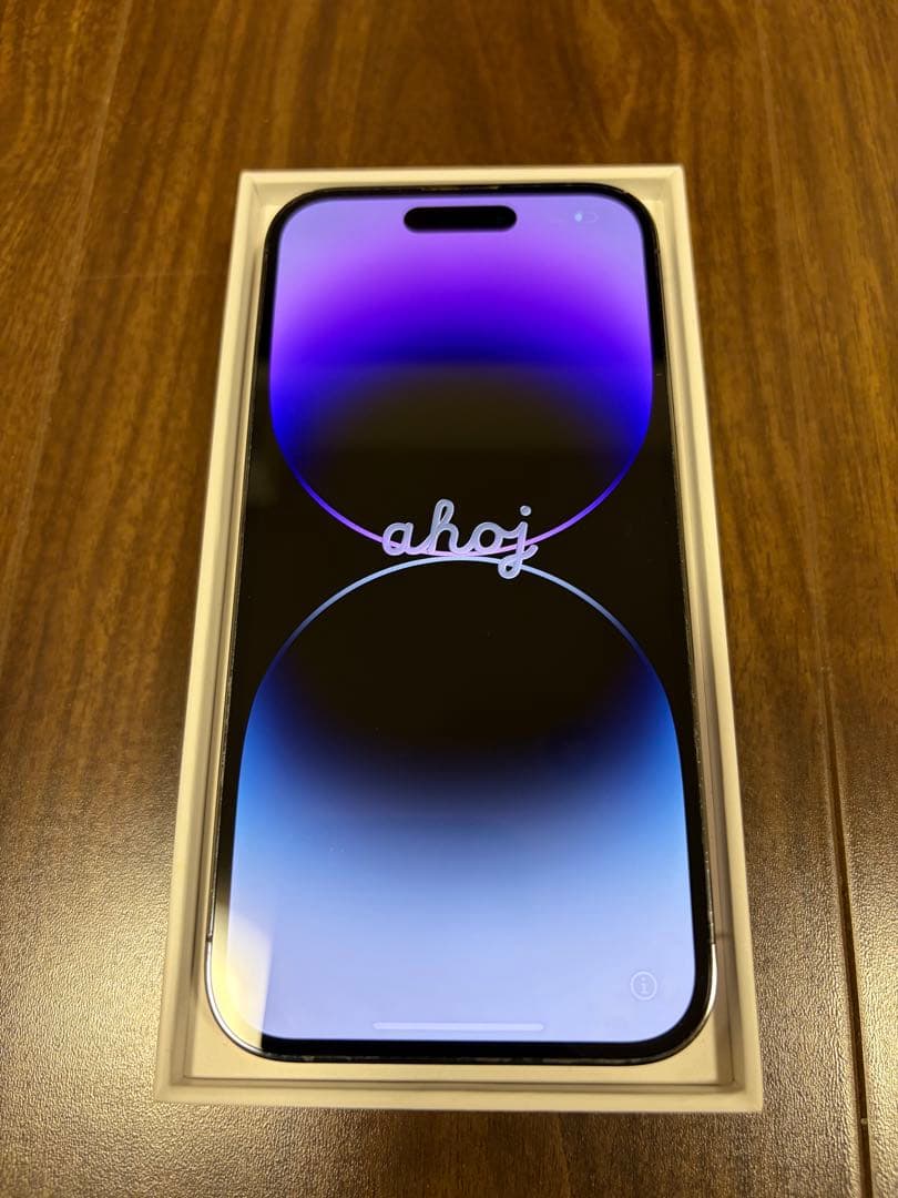 iPhone 14 Pro 256GB 本体 SIMフリー 箱充電器付