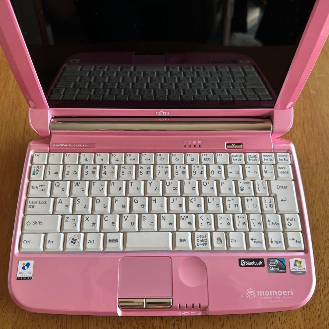 momoeriスペシャルコラボFujitsu ピンク ノートPC ♡ハート模様♡