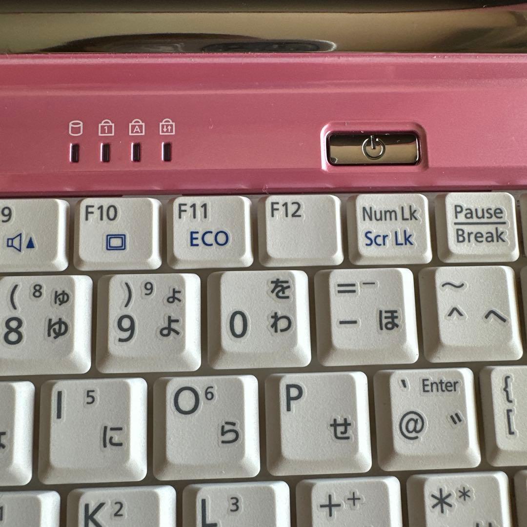 momoeriスペシャルコラボFujitsu ピンク ノートPC ♡ハート模様♡