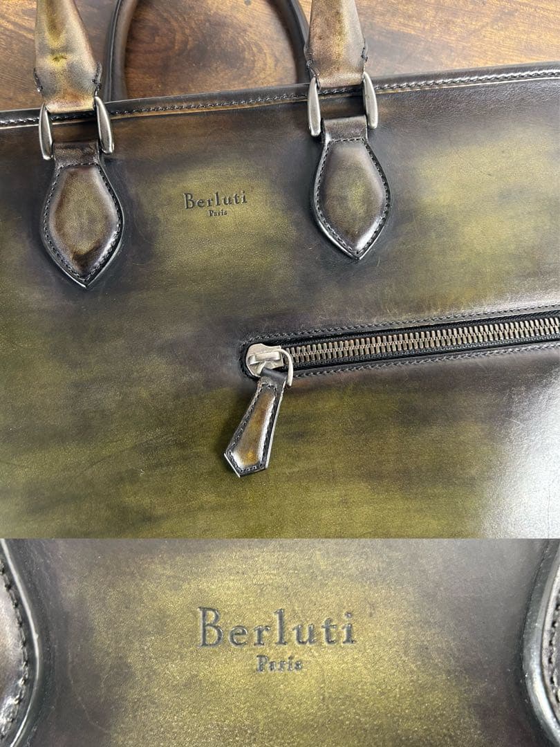 希少　68万円　オルガ期　 Berluti アンジュール ブリーフケース