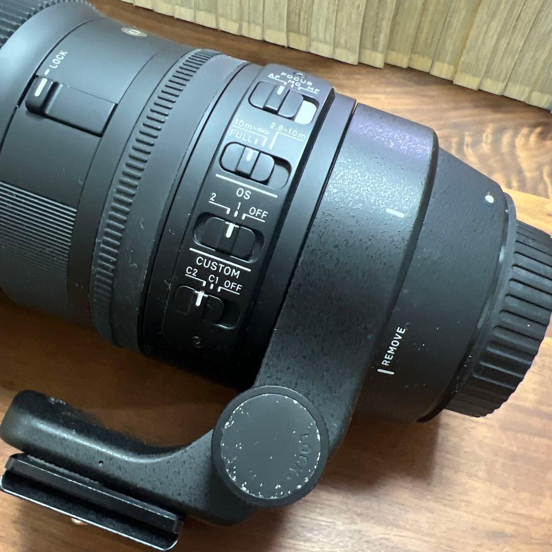 ジャンク品　SIGMA　レンズ 150mm-600mm