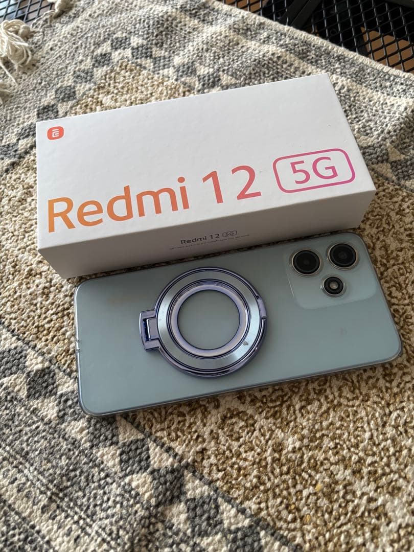 【美品】Redmi 12 5G 128Gライトブルー 本体 箱付　Xiaomi
