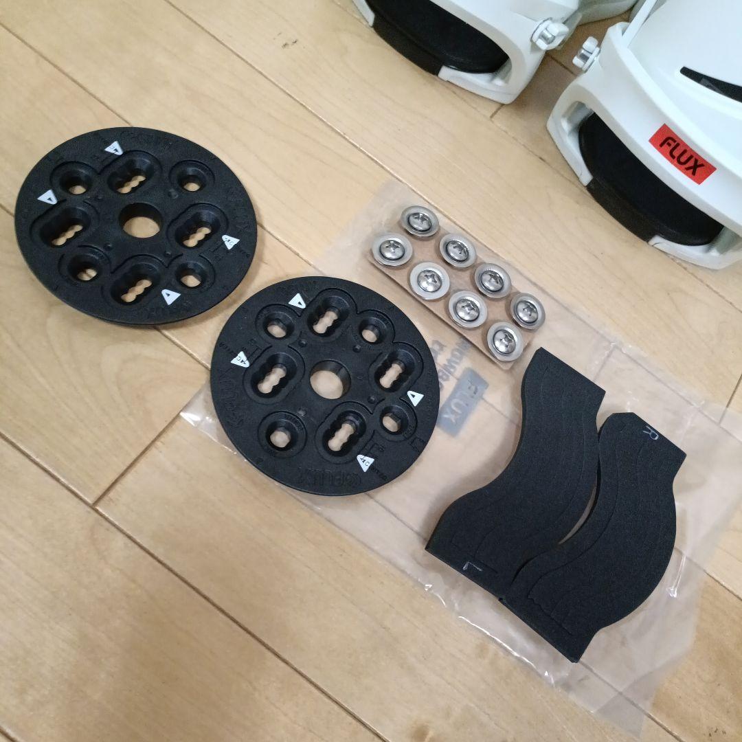 中古　23-24年　FLUX DS ビンディング Mサイズ ホワイト グラトリ