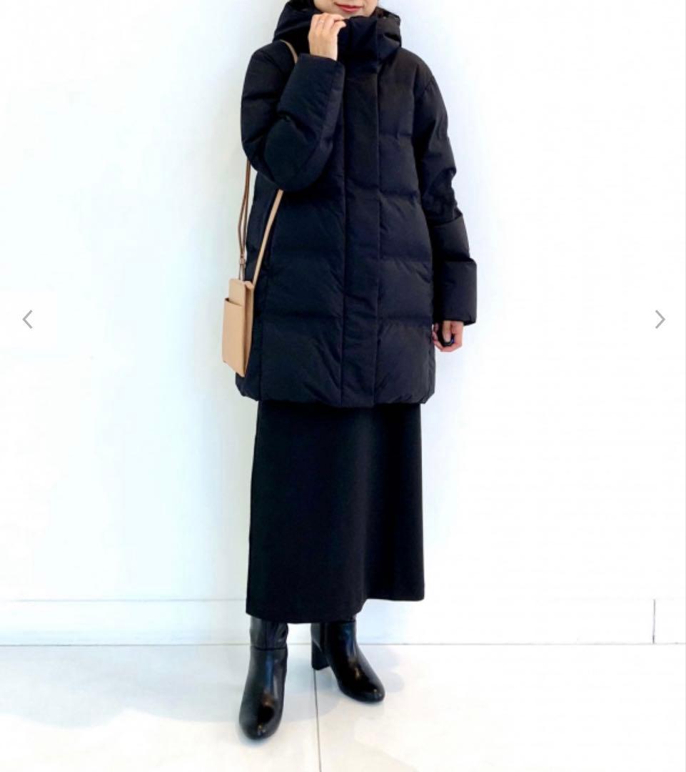 ユニクロシームレスダウンショートコート XL ブラック2026年購入