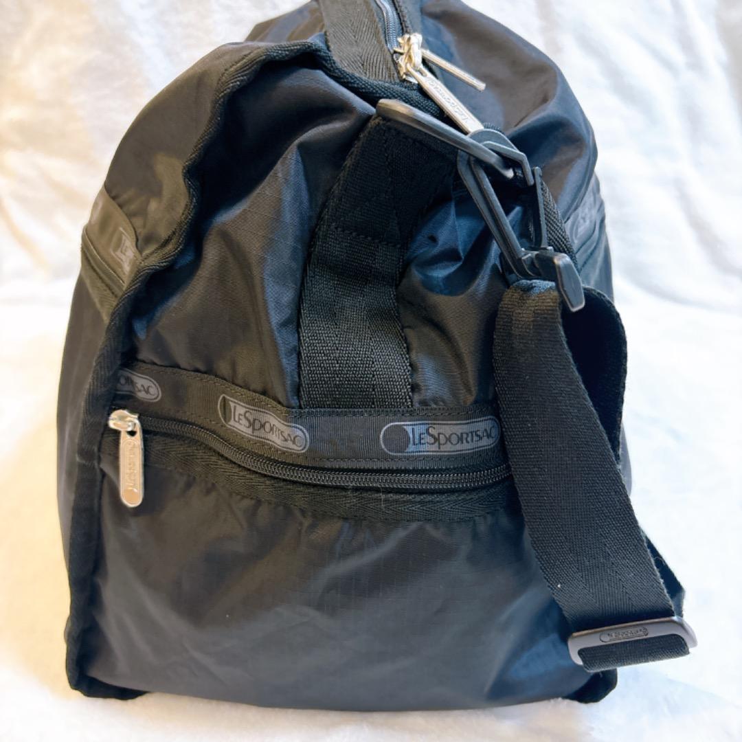 【未使用級✨】レスポートサック　ボストンバッグ　ブラック　大容量　旅行用