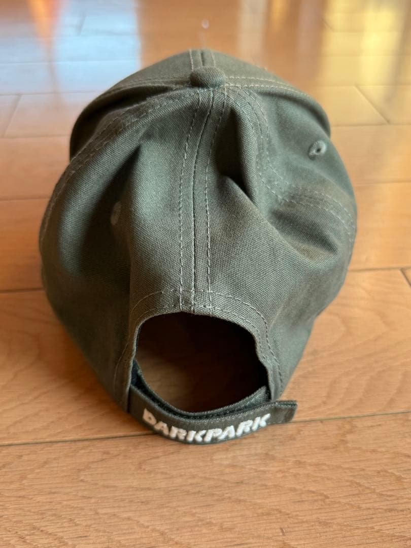 DARKPARK EMBROIDERED BASEBALL CAP カーキ