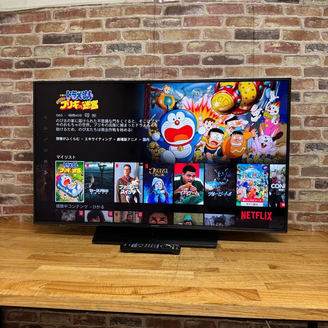 パナソニック 49V型 4K 液晶テレビ スマートビエラ TH-49HX850