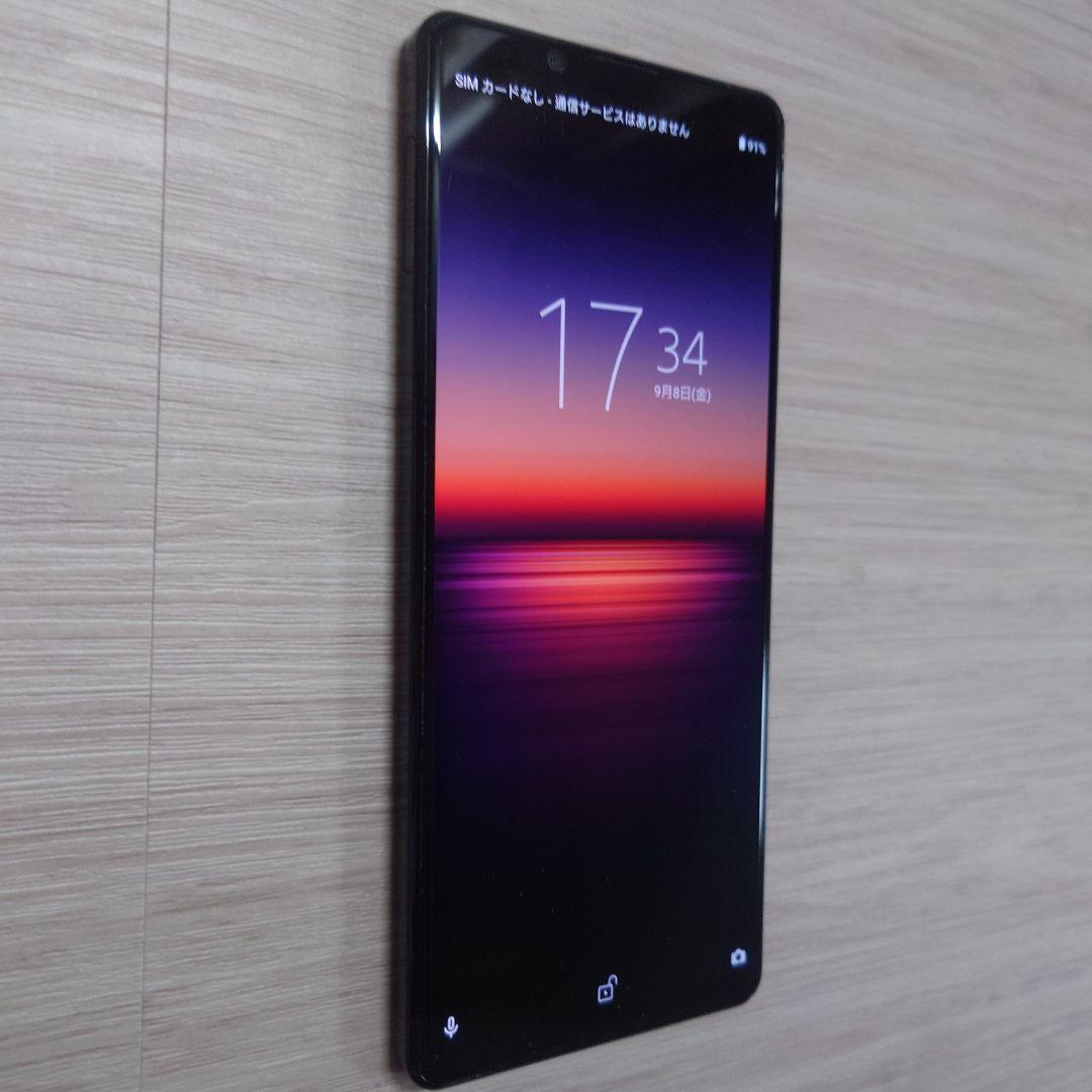 Xperia au SOG01ブラック スマートフォン 本体 SONY