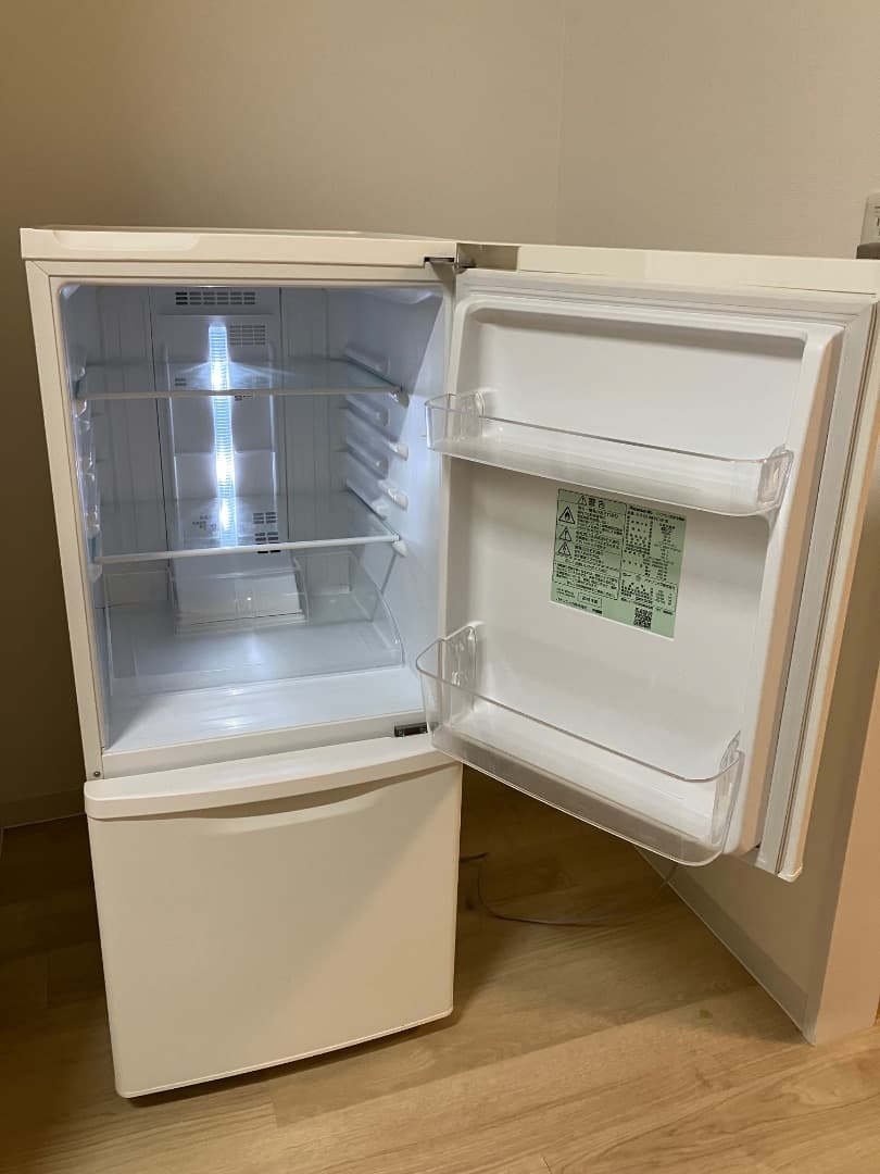 Panasonic 冷凍冷蔵庫（2019年製）　NR-B14BW-W