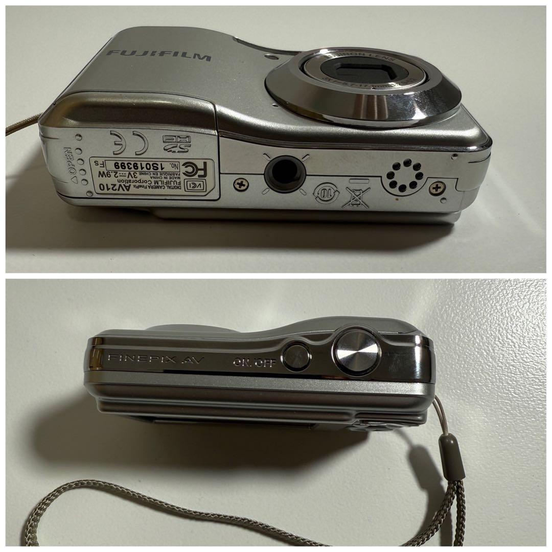 FUJIFILM FINEPIX AV210 単3電池 デジタルカメラ