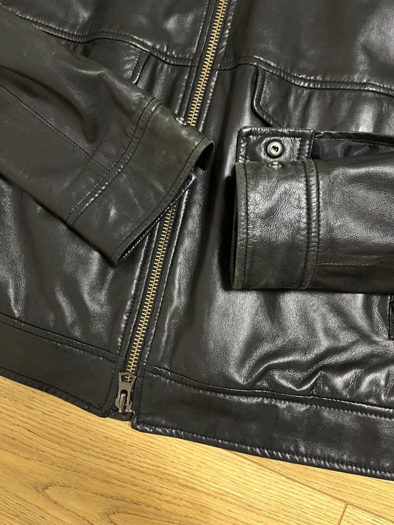 ア*ド様 theory セオリー シングルレザージャケット sheepskin