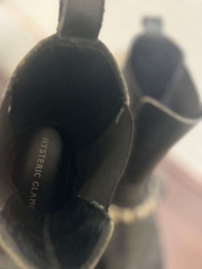 HYSTERIC GLAMOUR STUDS サイドゴアブーツ