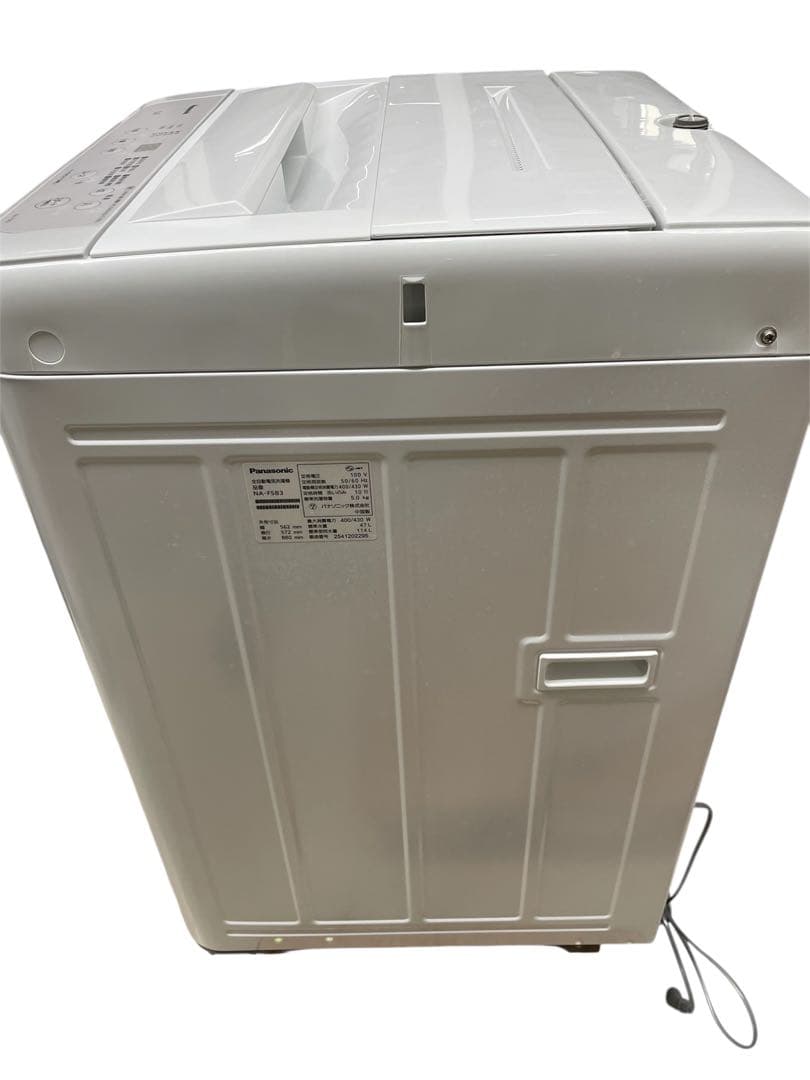 Panasonic パナソニック　NA-F5B3 洗濯機　2025年製　美品
