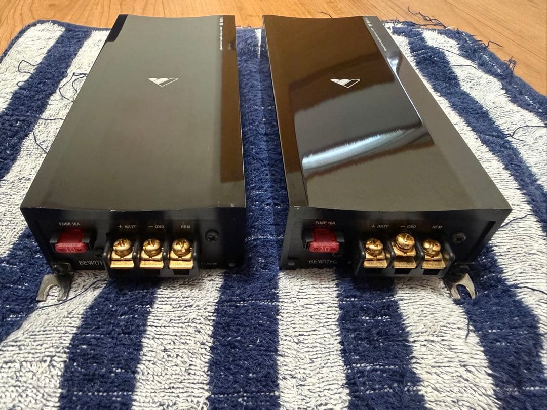BEWITH 1chモノラルパワーアンプ　R-107S 2台連番セット