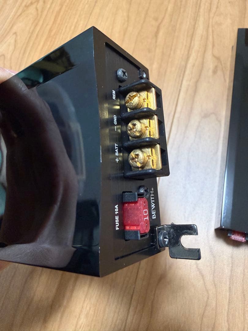 BEWITH 1chモノラルパワーアンプ　R-107S 2台連番セット