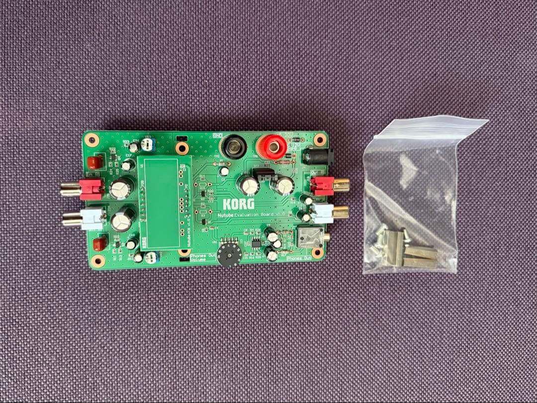 KORG Nutube 6P1用評価ボード