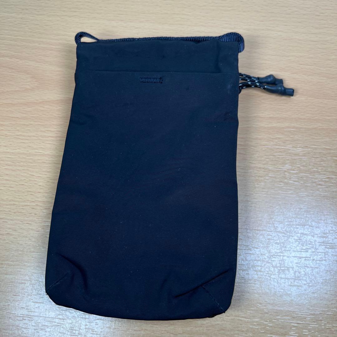 トポロジー　サコッシュ 8ミリロープストラップ　セット　黒