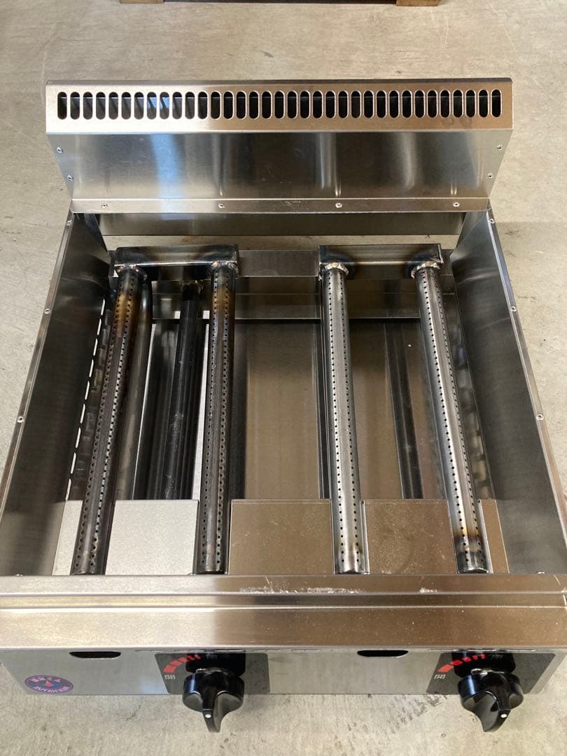 大東商会　厨太くん　たこ焼き器 ステンレス製 36穴 2バーナー　Z-2