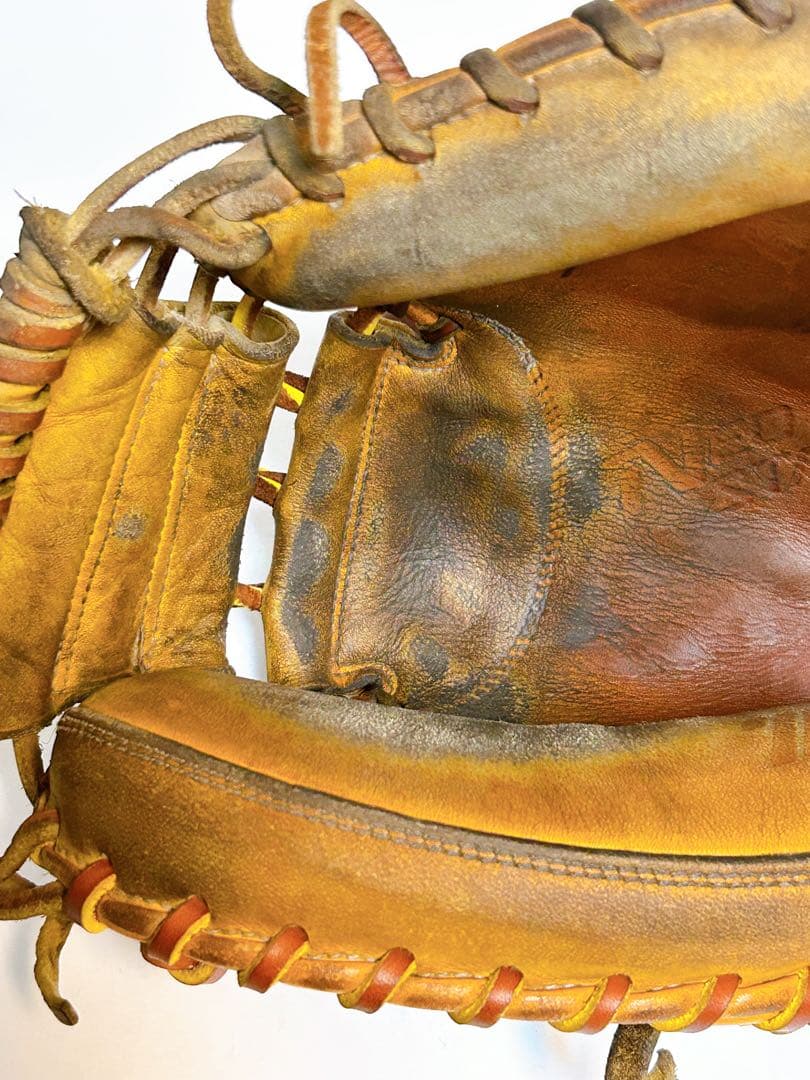 【即使用可・良型】ZETT 硬式キャッチャーミット クリーニング・オイルメンテ済