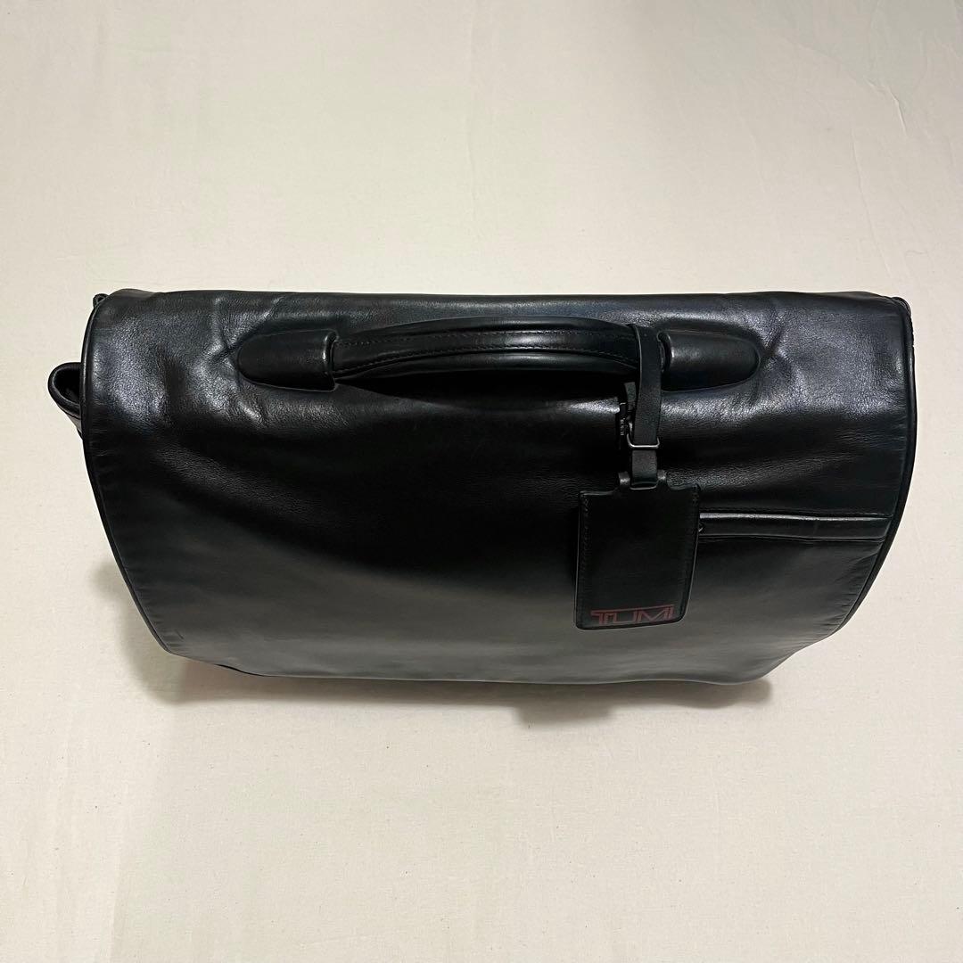 【美品★超レア★96193D4】TUMI レザー 2WAY メッセンジャーバック