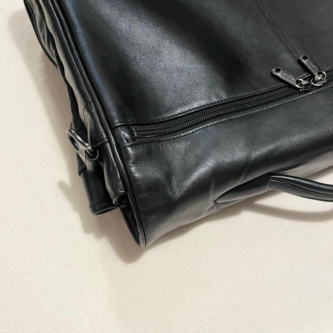 【美品★超レア★96193D4】TUMI レザー 2WAY メッセンジャーバック