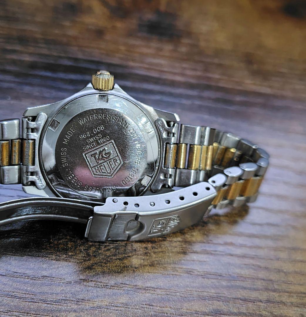 タグホイヤー プロフェッショナ 2000 ゴールドコンビ レディース《ジャンク》