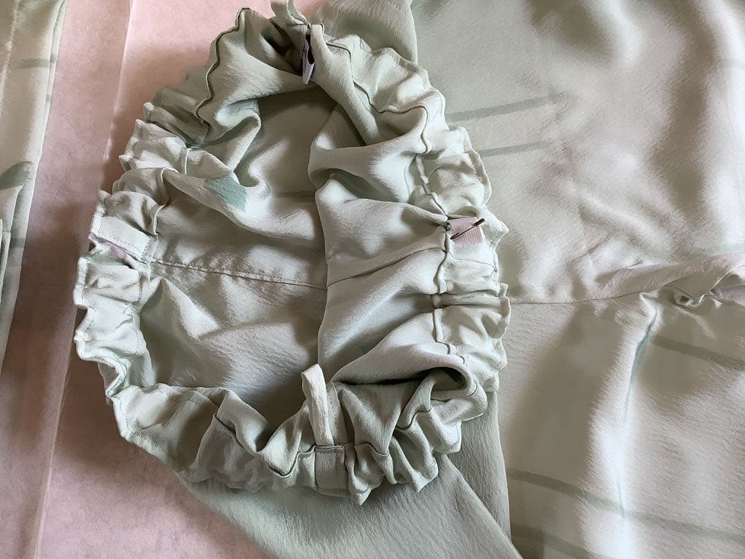 長襦袢反物から仕立てたシルクパジャマ　⑭