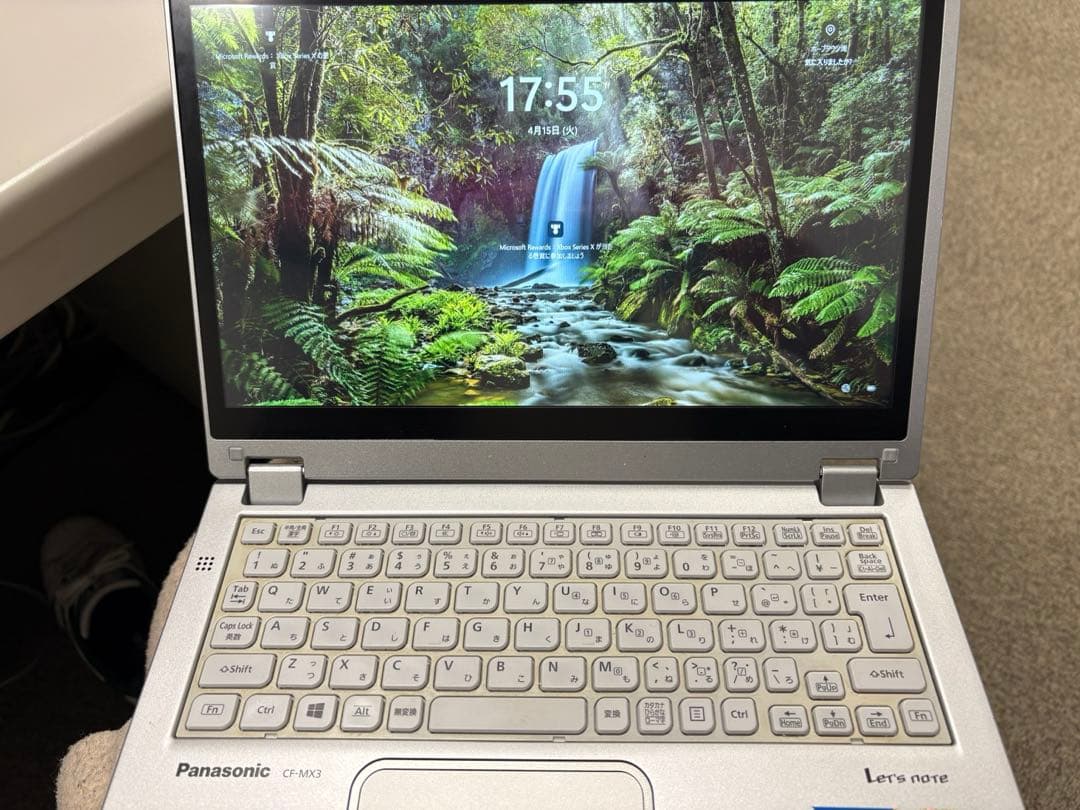 Windowsノート本体 Let's note CF-MX3 Core-i7 8GB 256GB