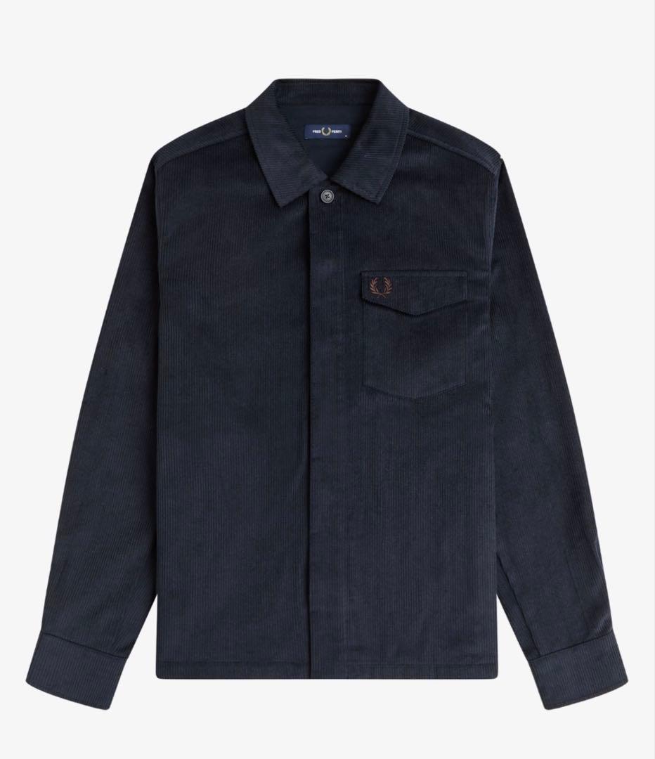 FRED PERRY コーデュロイオーバーシャツ M 25年 新作モデル