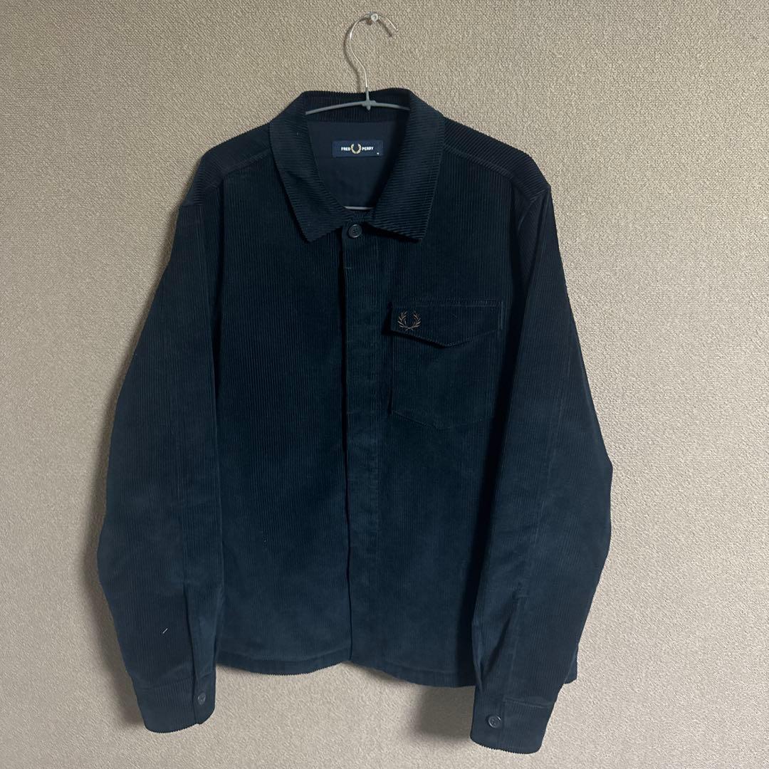FRED PERRY コーデュロイオーバーシャツ M 25年 新作モデル