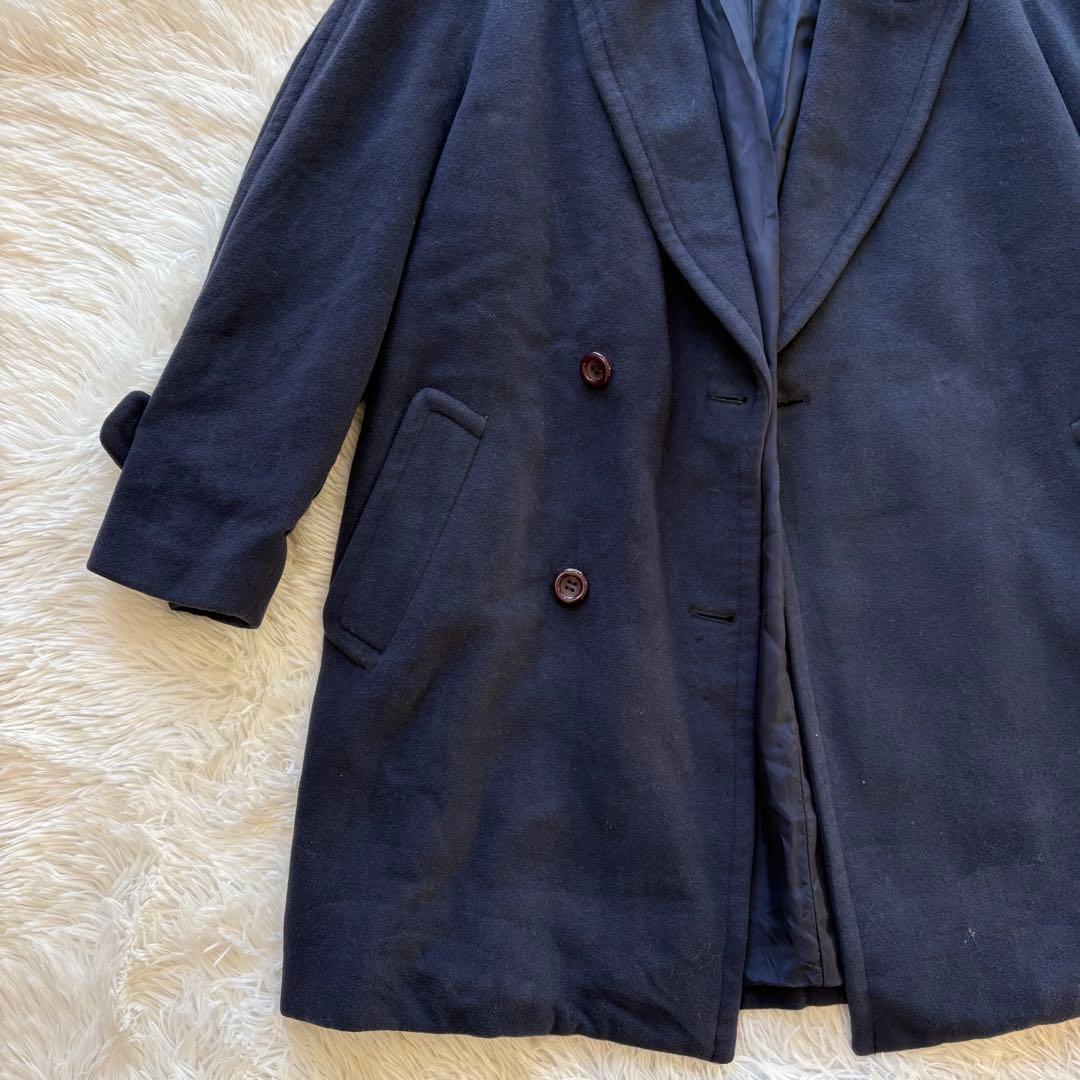 バーバリーズ 90s カシミヤブレンド オールド ダブル チェスターコート