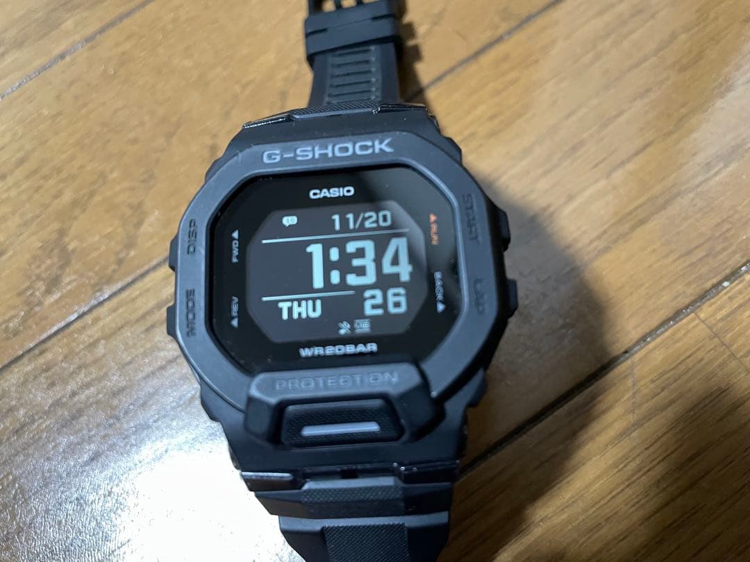 G-SHOCK GBD-200-1JF G-SQUAD Bluetooth連携