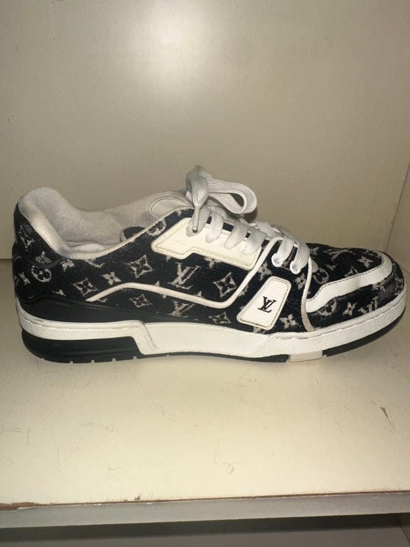 ルイヴィトン　LVトレイナーラインスニーカー　25cm