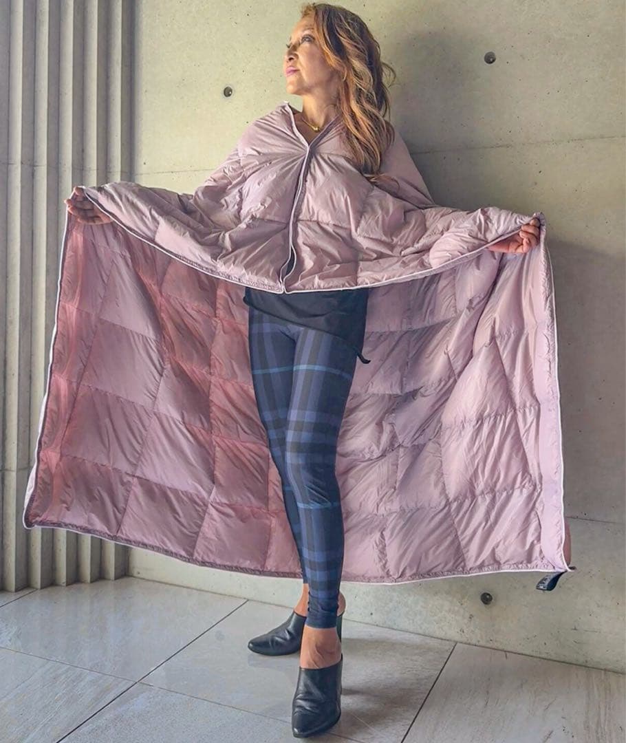 新品 モスコビーリッチダウン 軽い・薄い・コンパクト！ モバイルダウンキルト