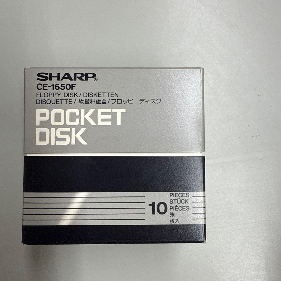 SHARP CE-1650F 10枚組 箱付き フロッピーディスク　ジャンク品