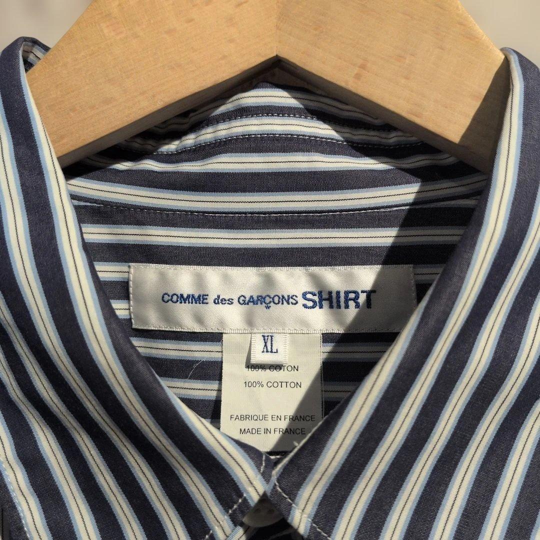 COMME des GARCONS SHIRT FOREVER ストライプシャツ